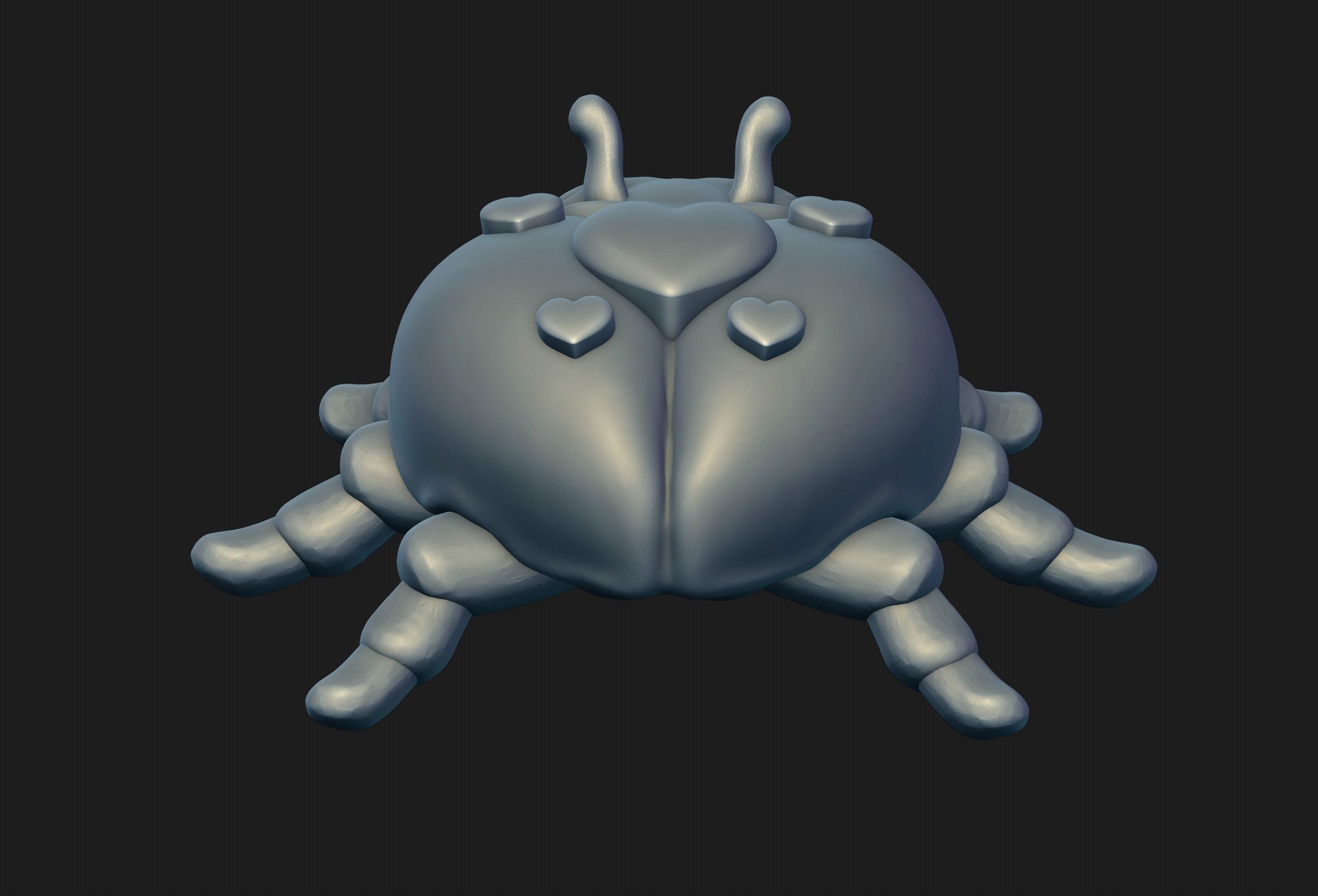 Ladybug bug 3D print model_3