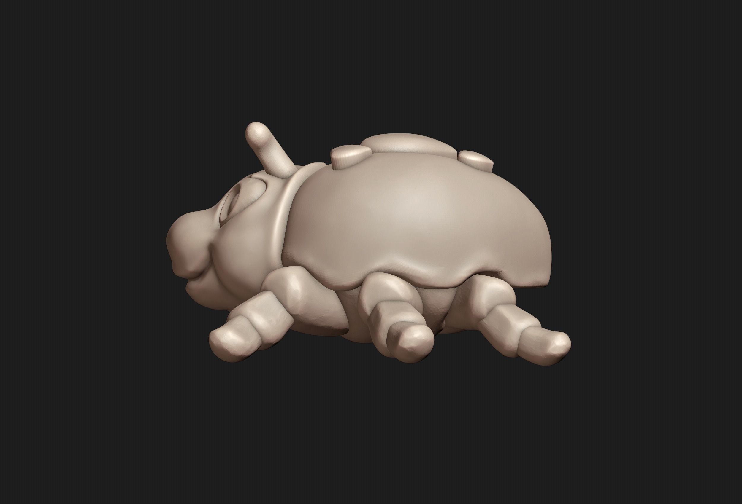 Ladybug bug 3D print model_12