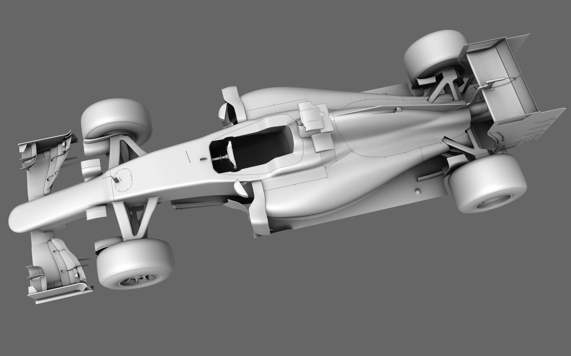 F1 Ferrari SF15-T Formula 2015 3D model_8