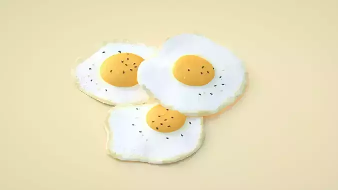 fried egg poached egg breakfast