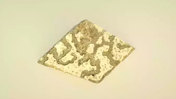 egyptian pyramid cubic cone desertification