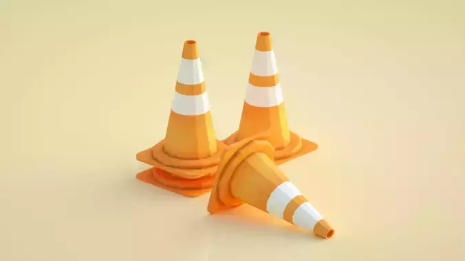 Car tripod warning sign telescopic road cone folding