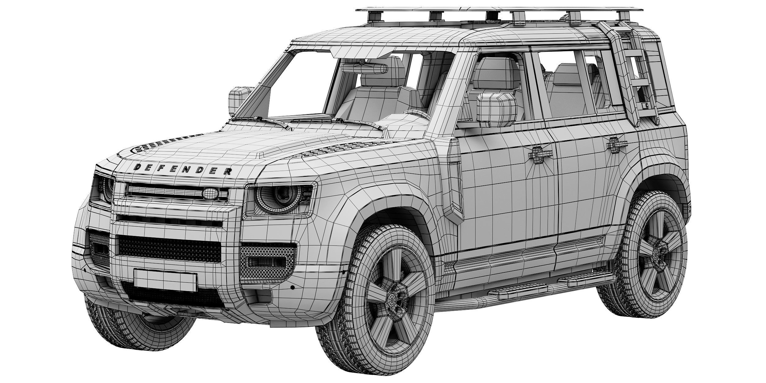 Land Rover Defender EXPLORER PACK 3D model_13