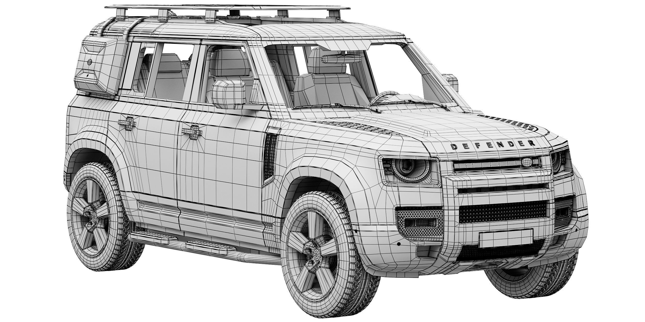 Land Rover Defender EXPLORER PACK 3D model_14
