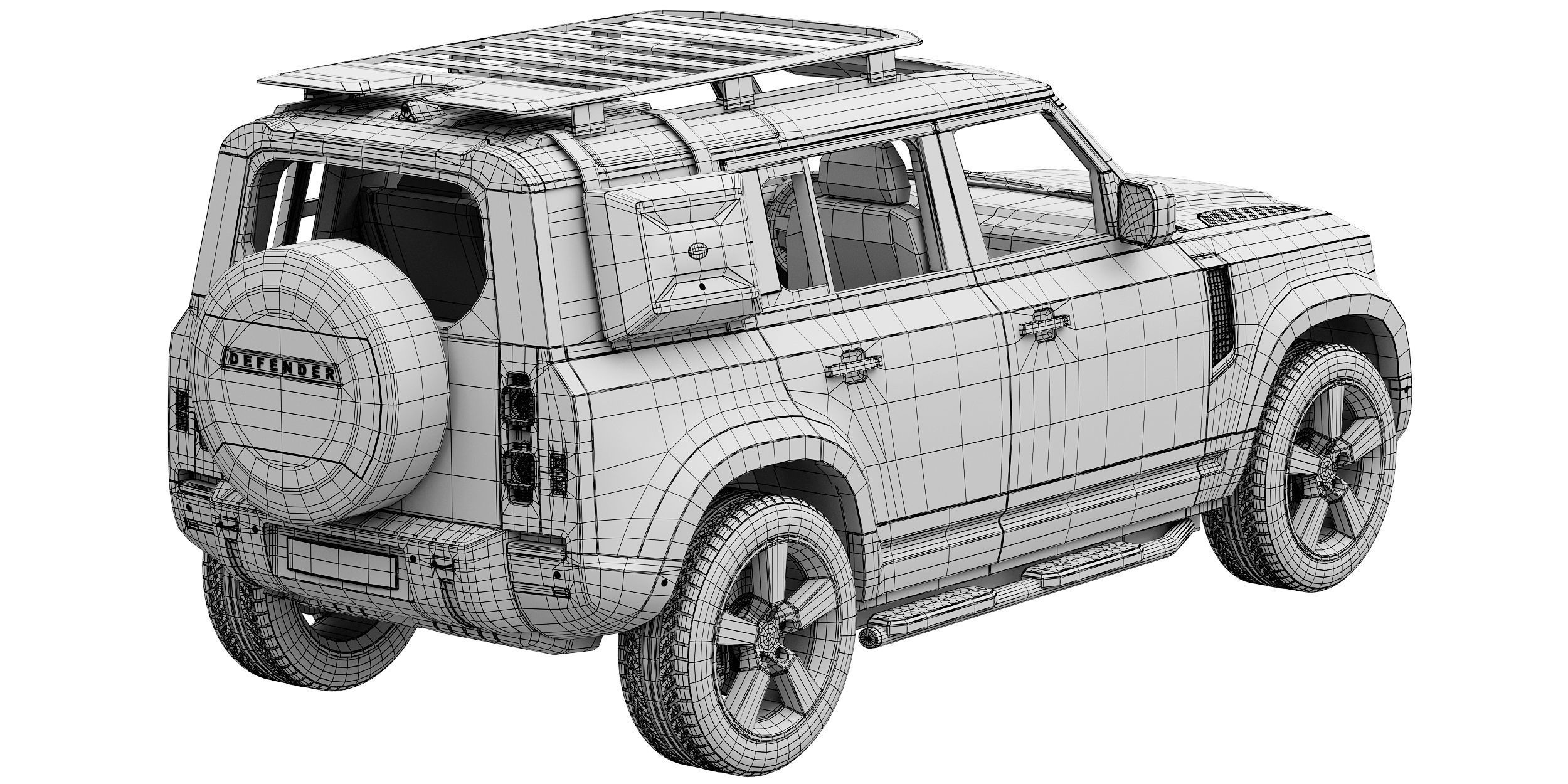 Land Rover Defender EXPLORER PACK 3D model_17