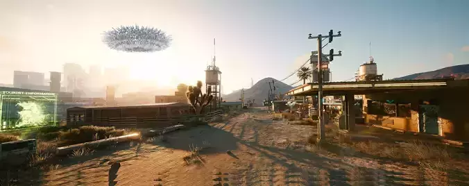 UFO in spike style in Blender 3d