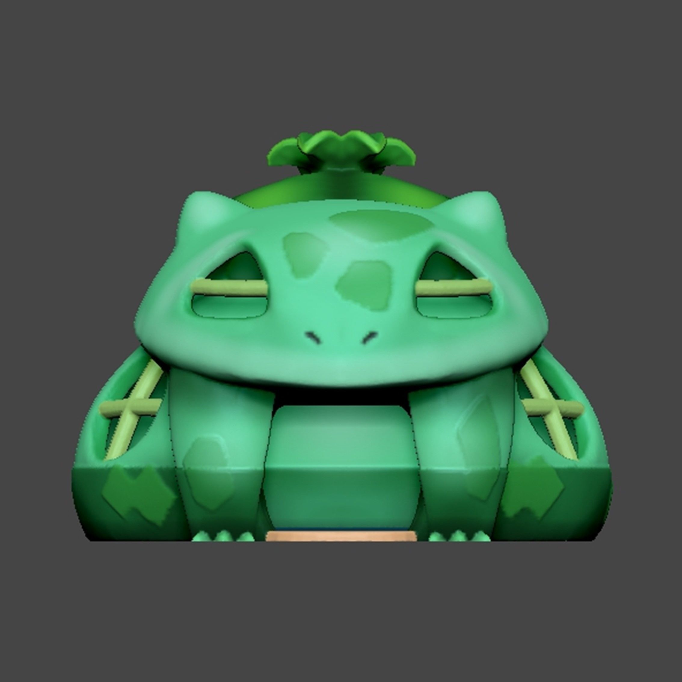 Pokemon Bulbasaur House 3D print model_1