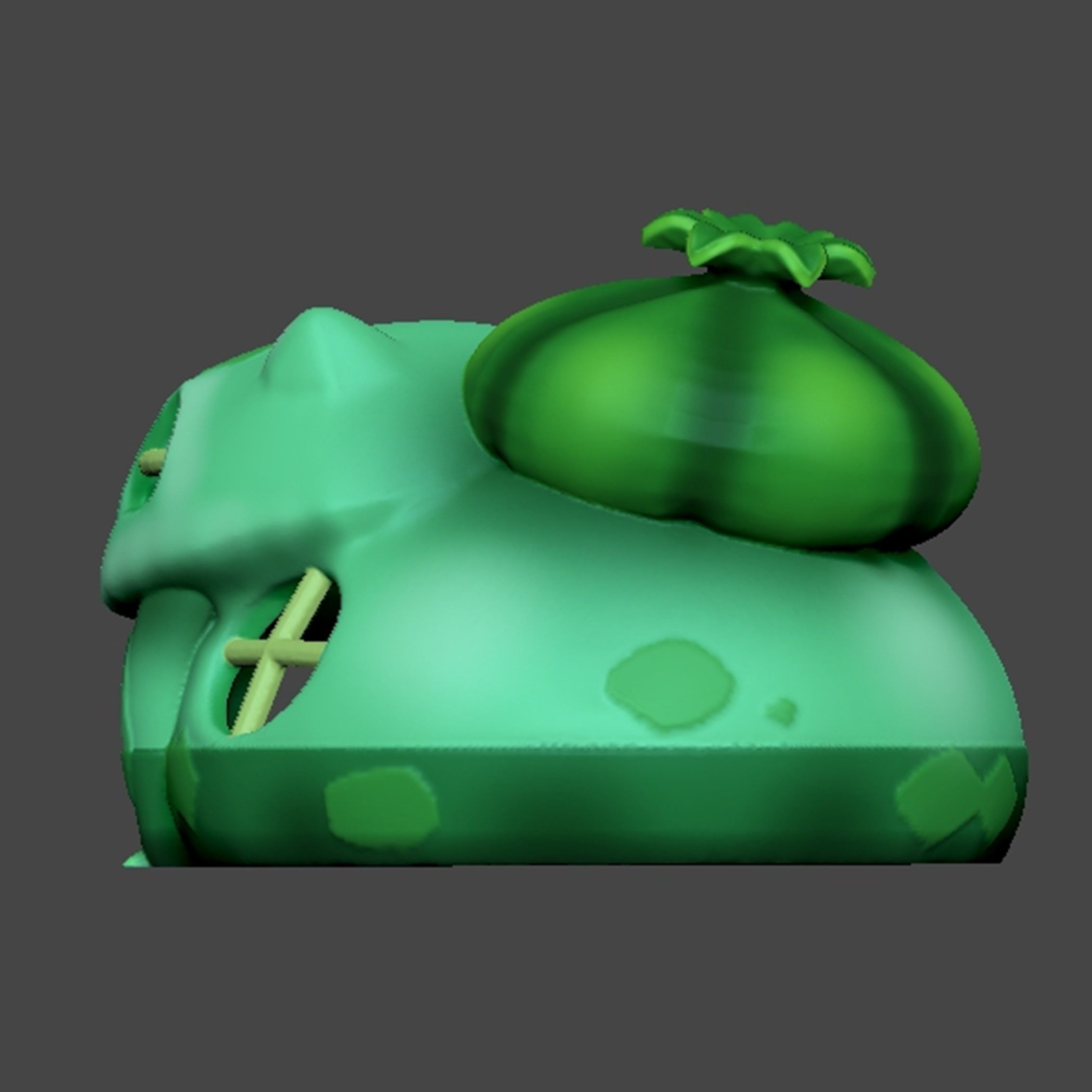 Pokemon Bulbasaur House 3D print model_7