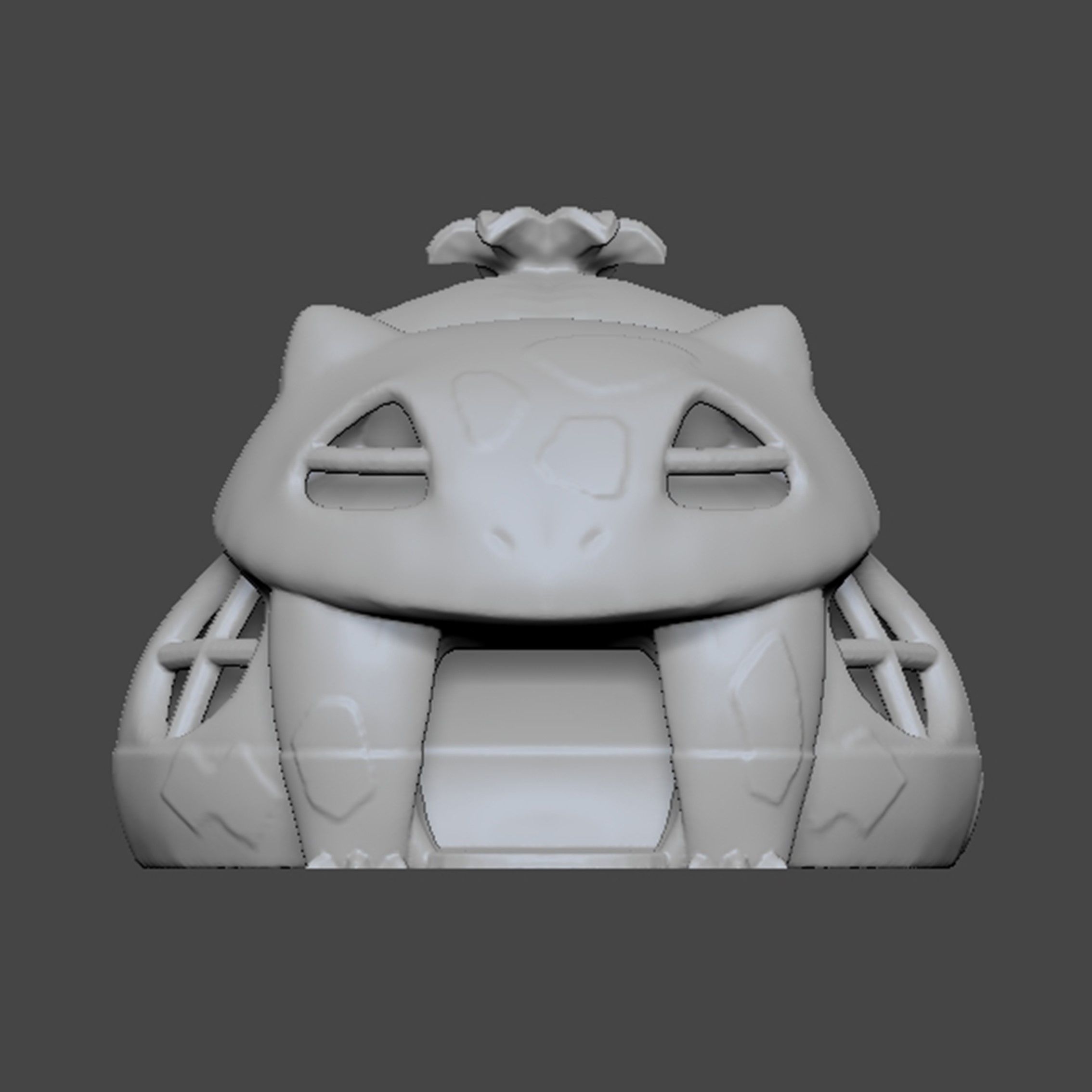 Pokemon Bulbasaur House 3D print model_2