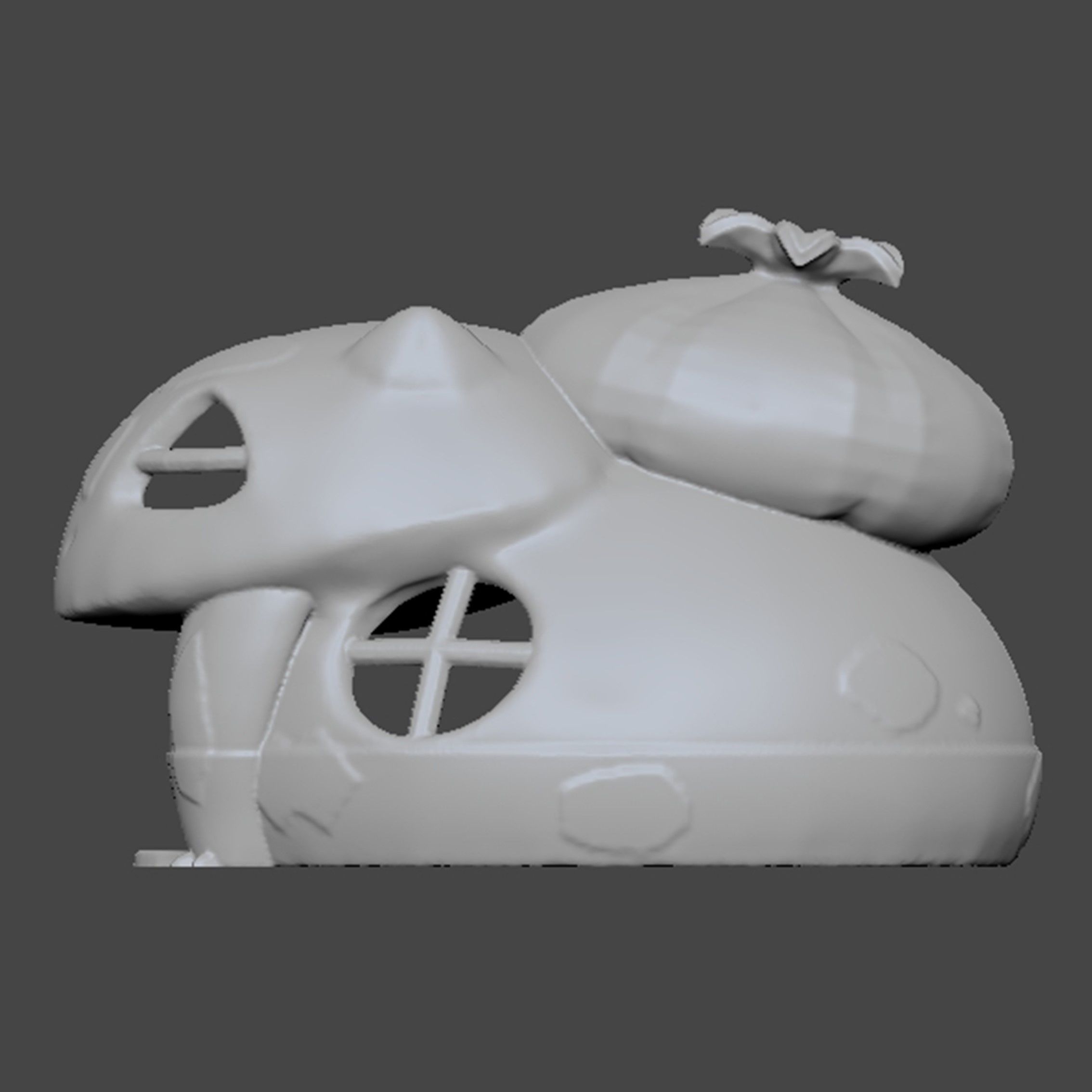 Pokemon Bulbasaur House 3D print model_6
