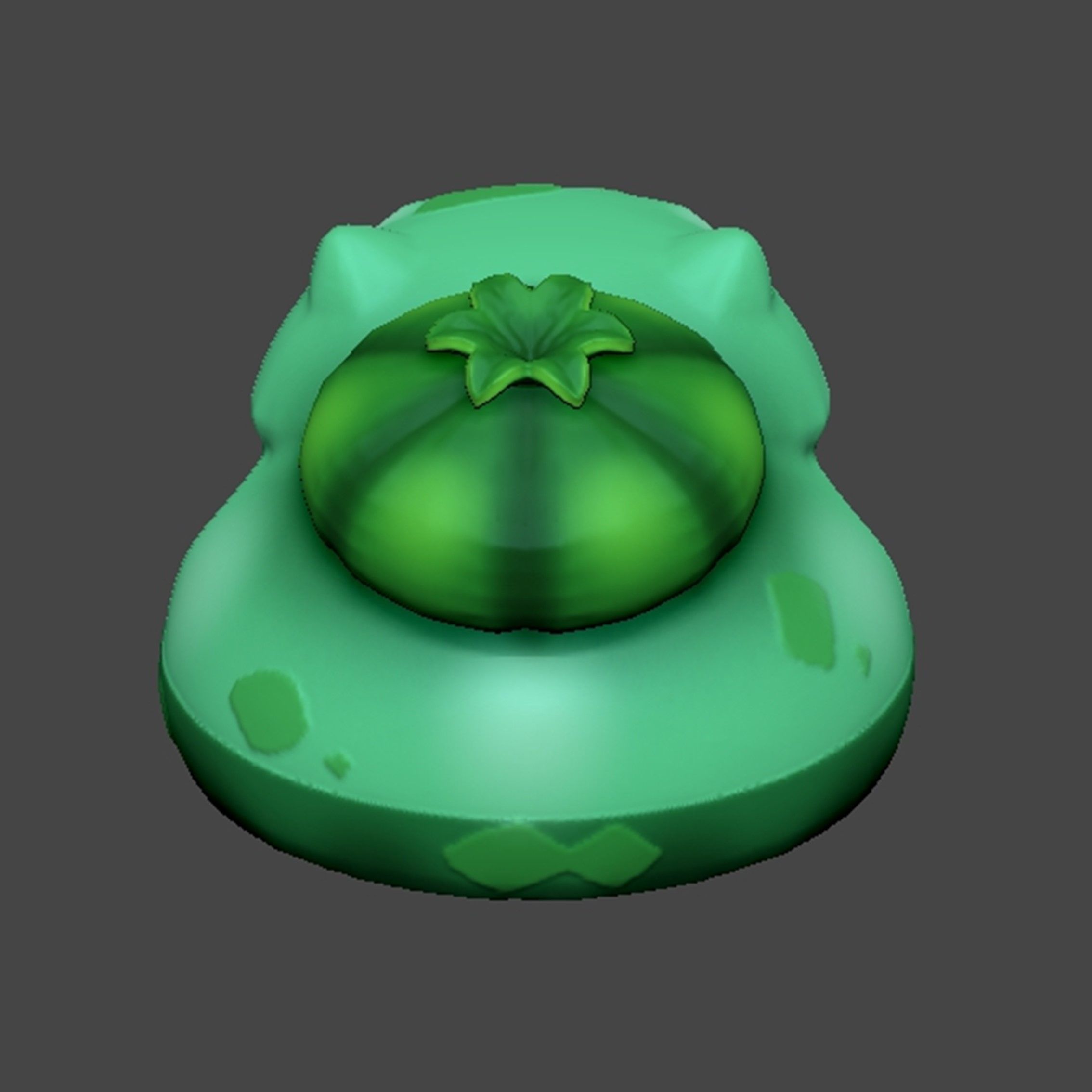 Pokemon Bulbasaur House 3D print model_11