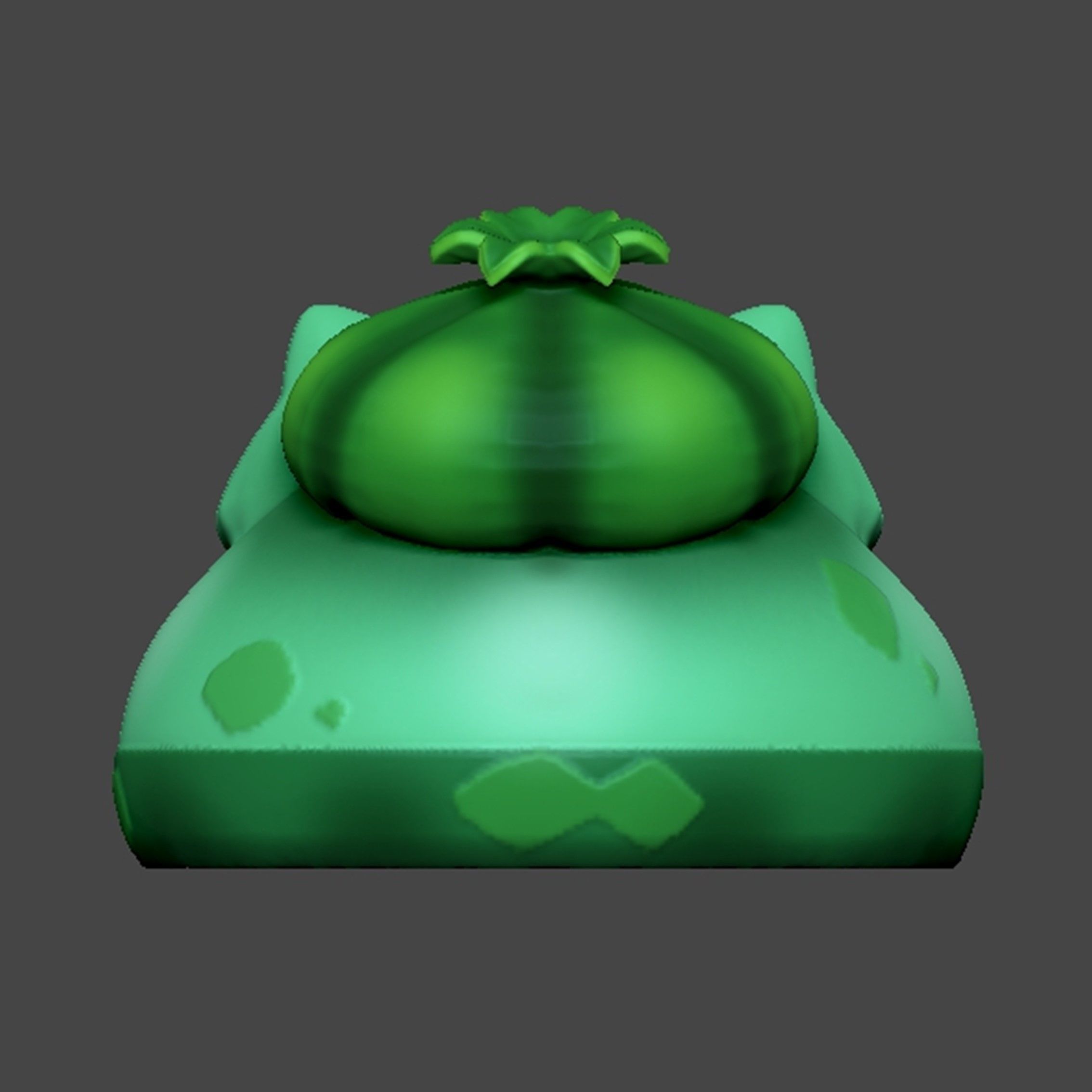 Pokemon Bulbasaur House 3D print model_9
