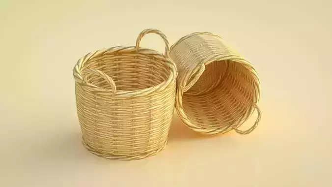 basket bamboo basket vegetable basket