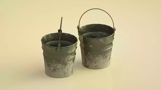 iron bucket bucket bucket household utensils