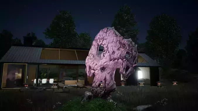 Rock Art - Idle Low Poly Model 