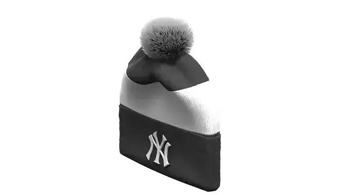 wool Hat-3D CLO-New york yankees