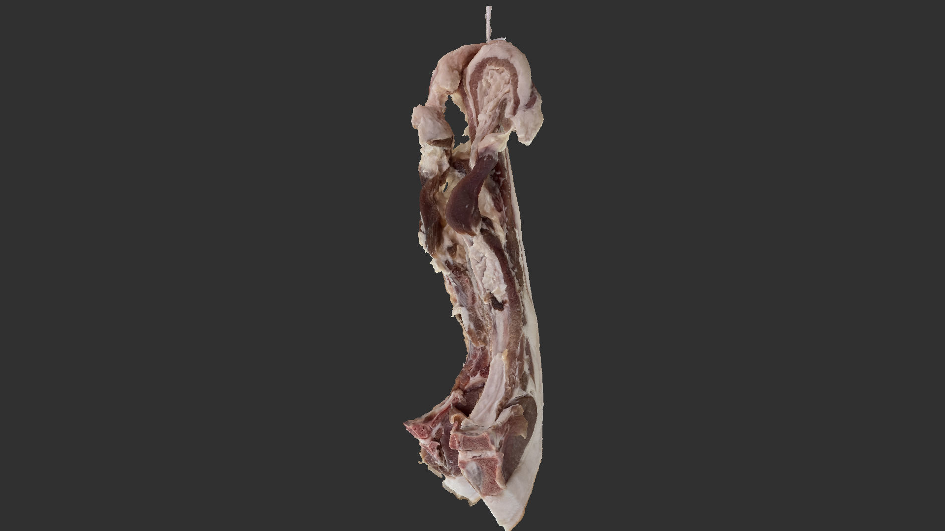 Hanging pork 3d Scan 3D model_2