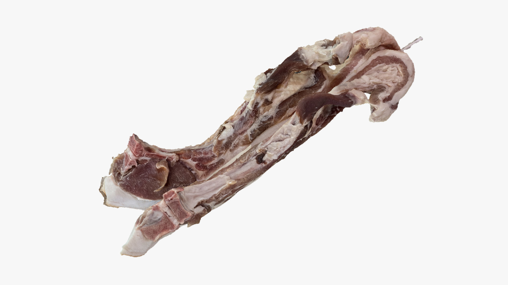 Hanging pork 3d Scan 3D model_4