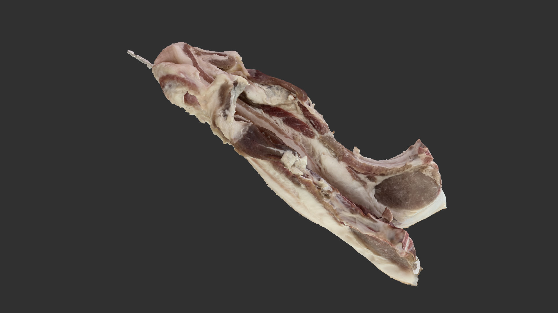 Hanging pork 3d Scan 3D model_14
