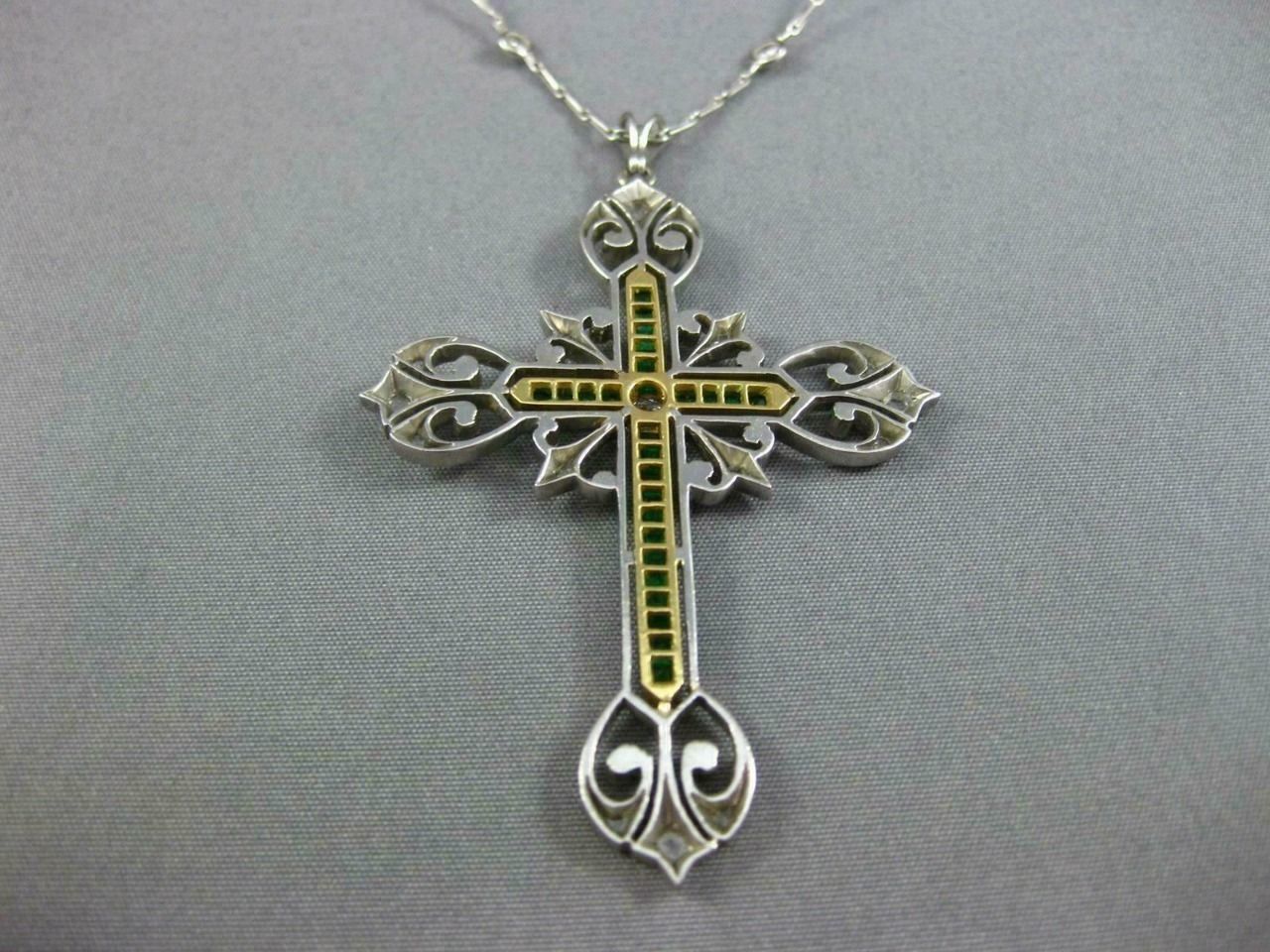 Cross pendant  3D print model_6