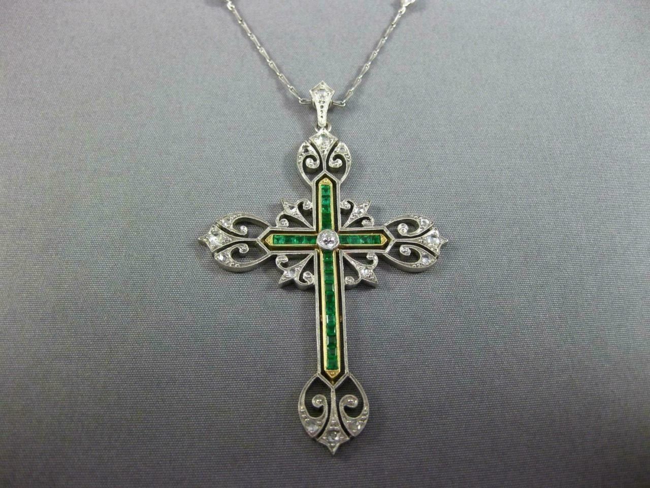 Cross pendant  3D print model_4