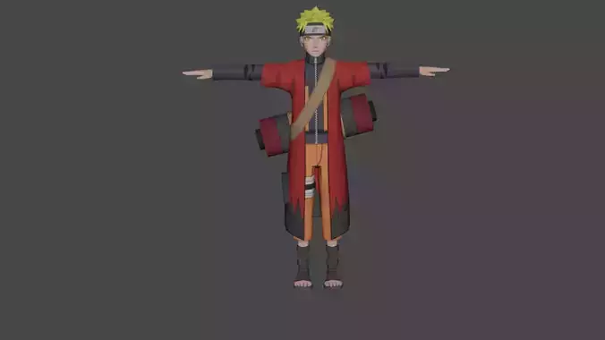 naruto model character