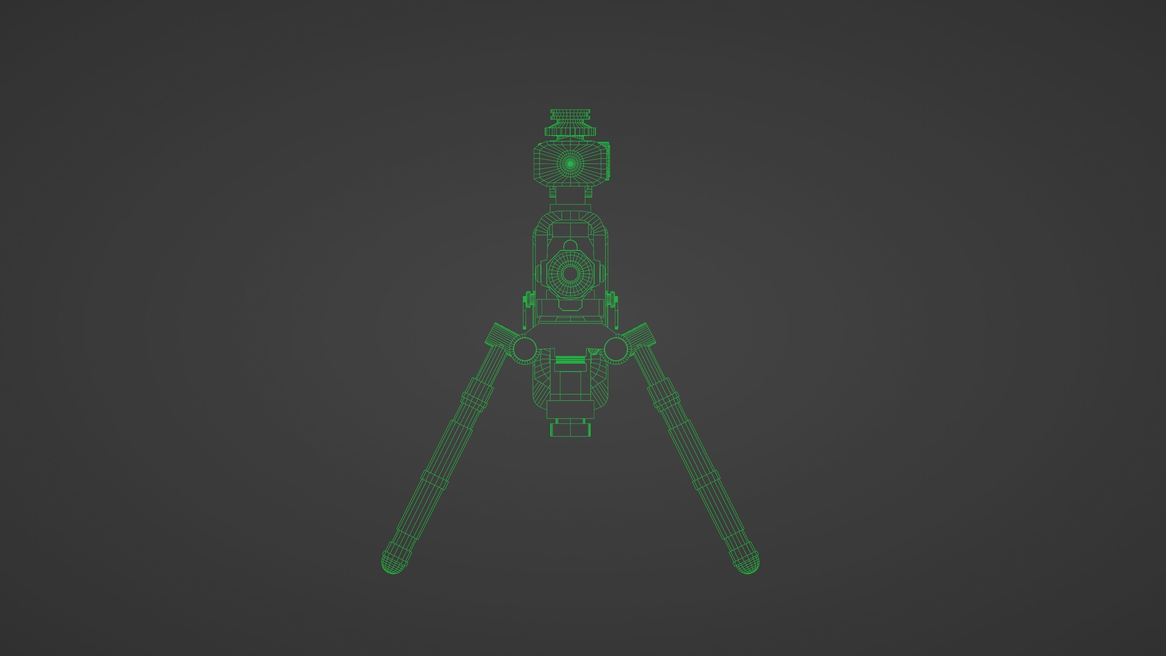 Sniper Pack Low-poly 3D model_20