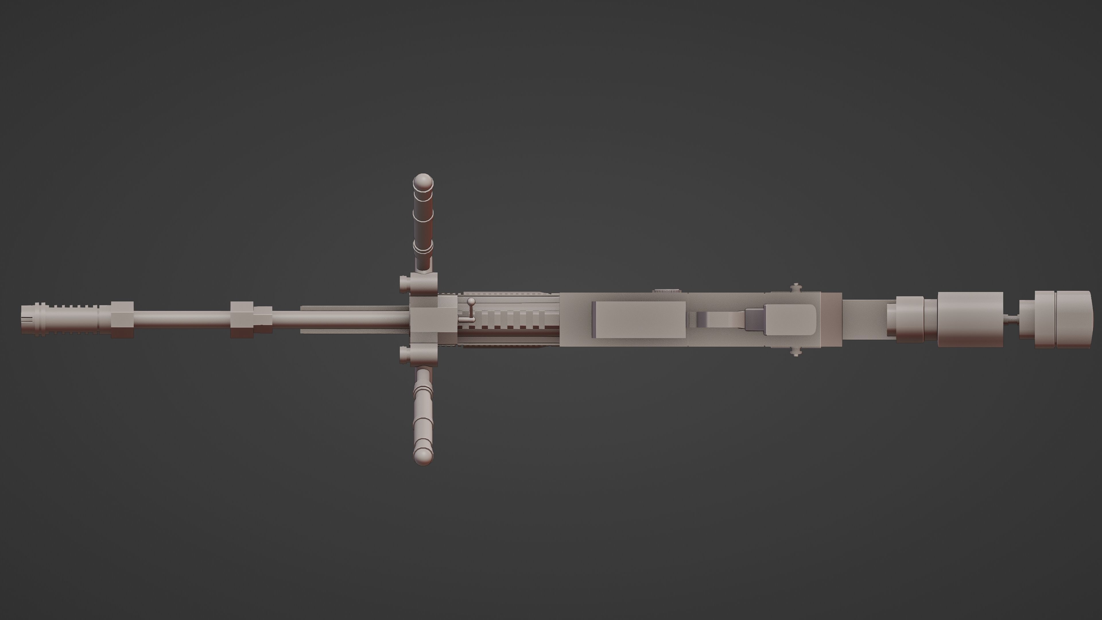 Sniper Pack Low-poly 3D model_23