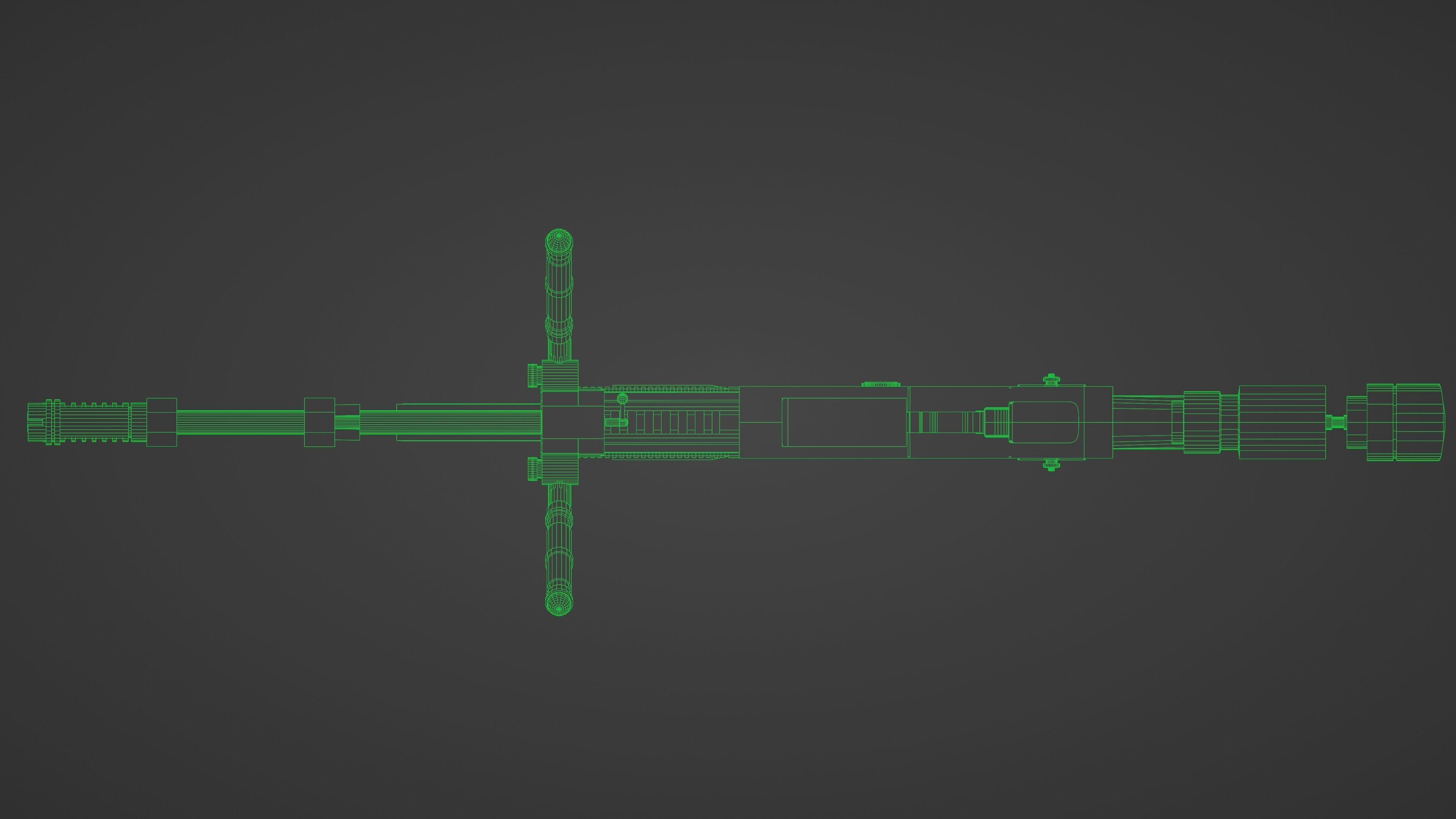 Sniper Pack Low-poly 3D model_24