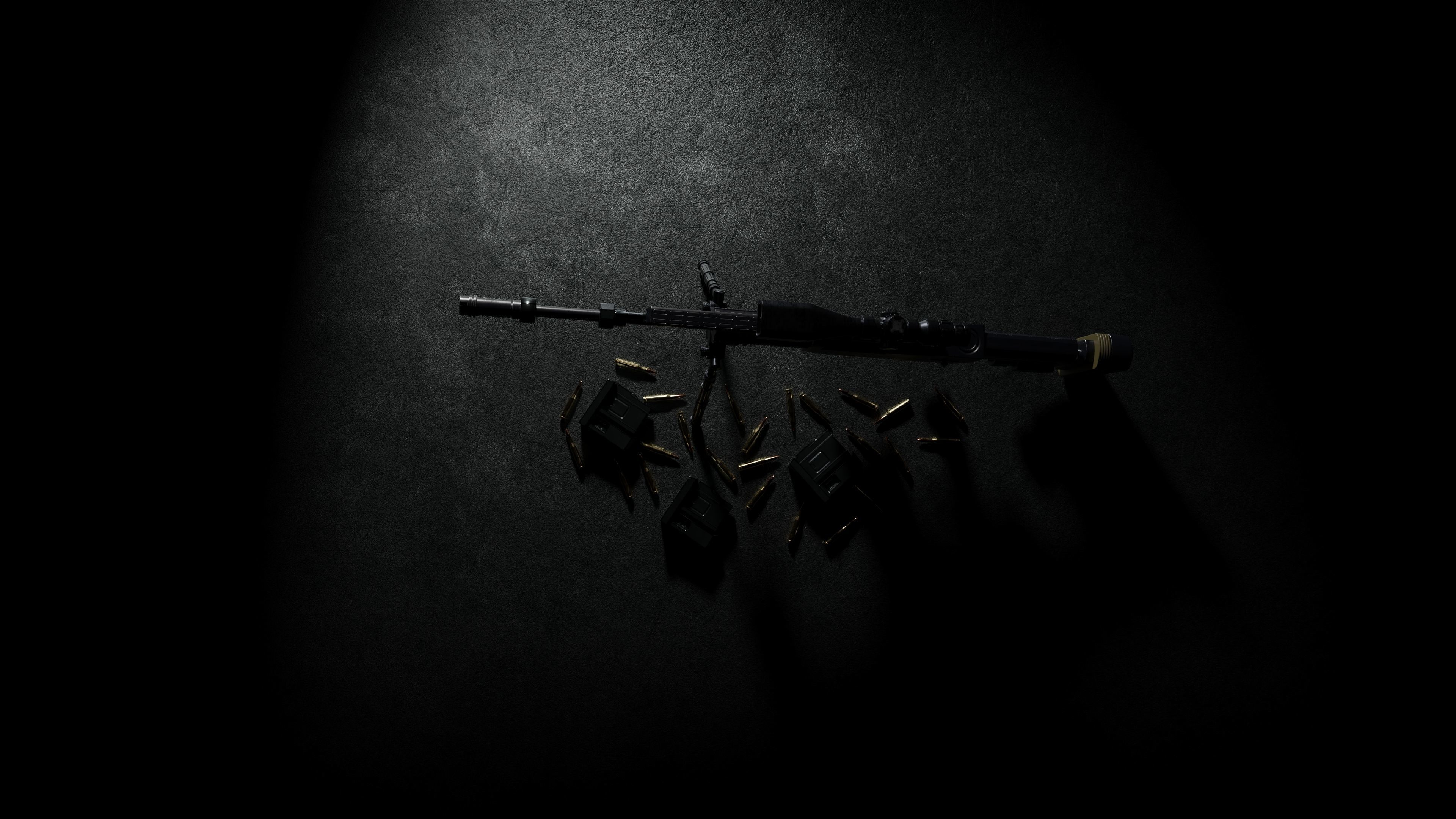 Sniper Pack Low-poly 3D model_5