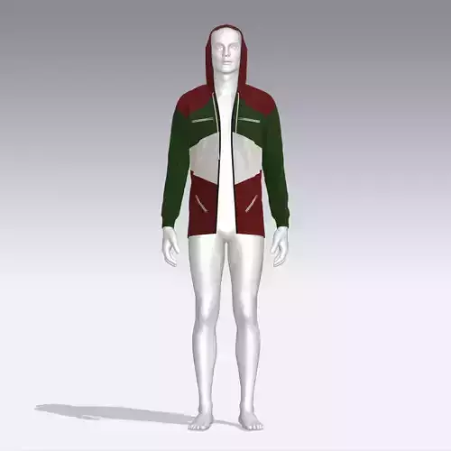 Hoodie mannequin wearing