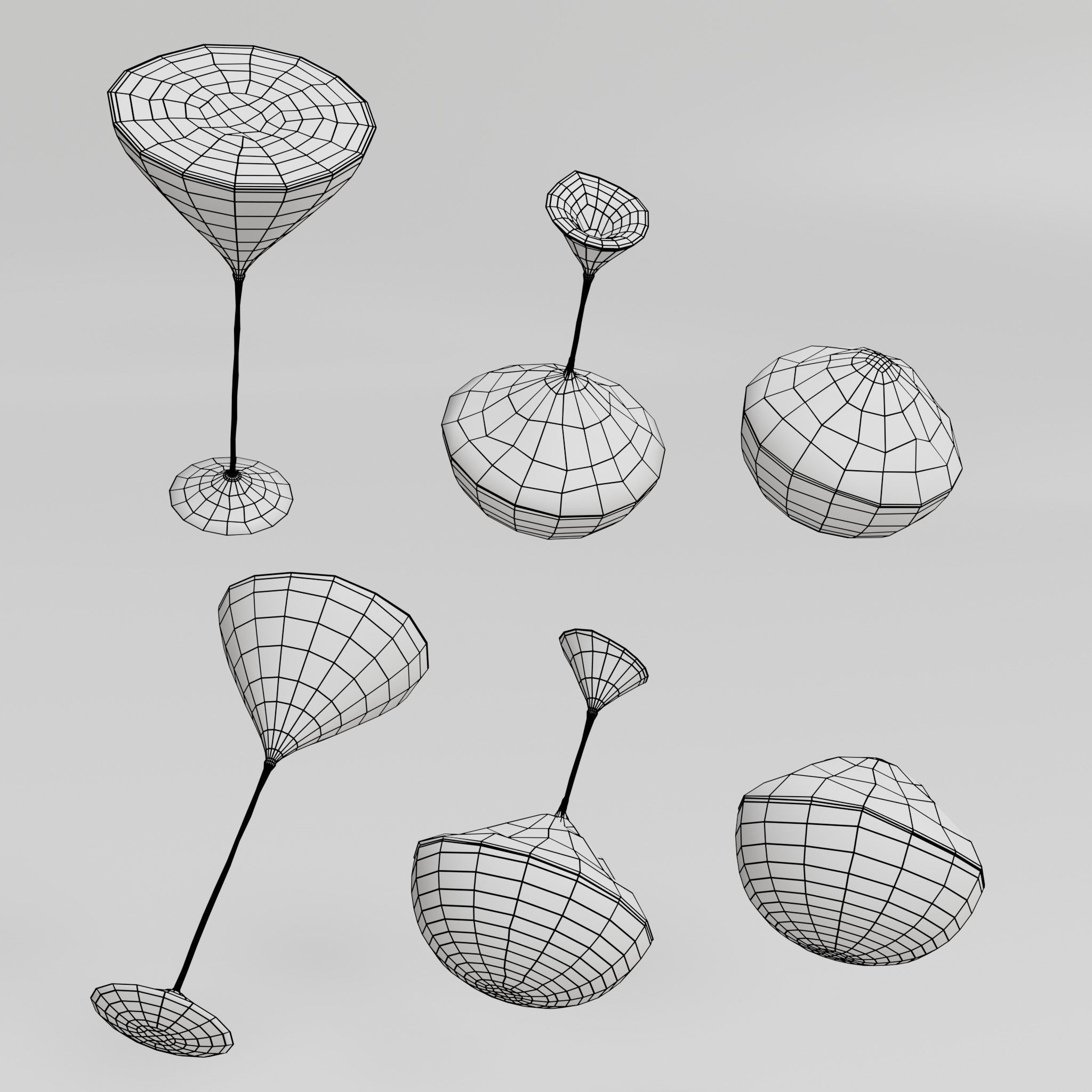 Hourglass with sand in it 3D model_13