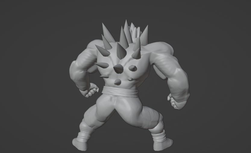 dragon ball super Hyssop universe 9 3D print model_4