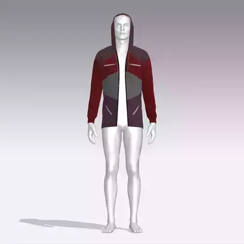 Hoodie mannequin wearing