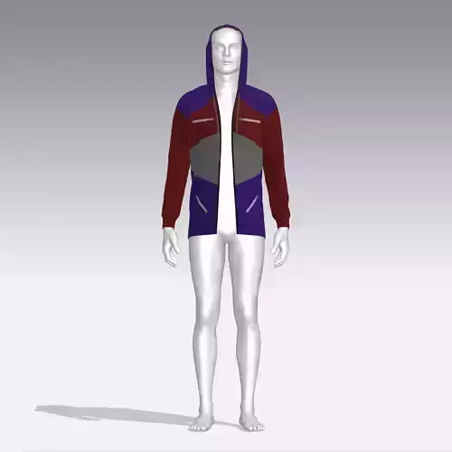 Hoodie mannequin wearing