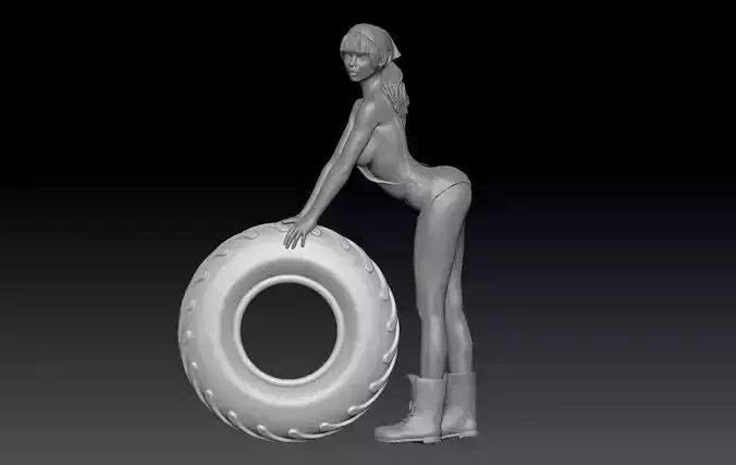 SEXY MECHANIC GIRL 4