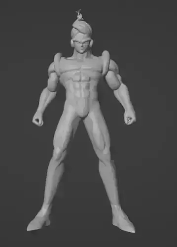 Dragon ball super maji kayo team  universe 3 3D print model