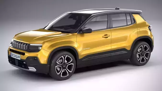 Jeep Avenger 2024 3D model