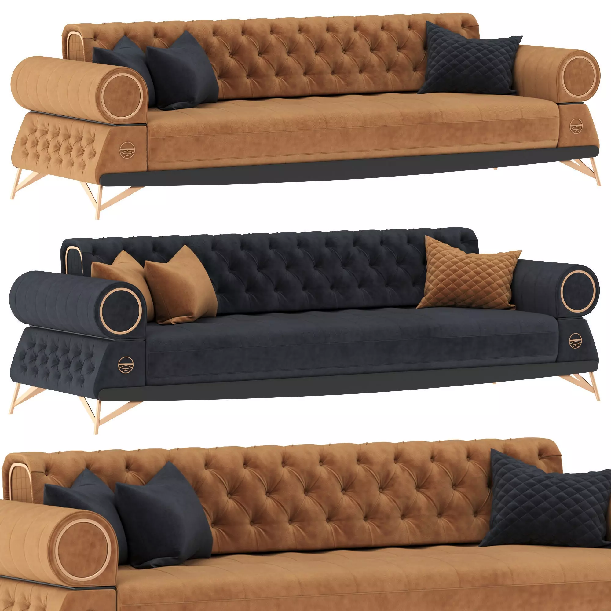 EFE SOFA SET 3D model