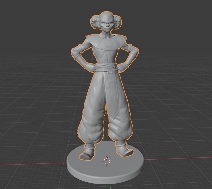 x10 Characters Dragon Ball Super  6 Gods and 4 Team Universe 3D Model Collection_2