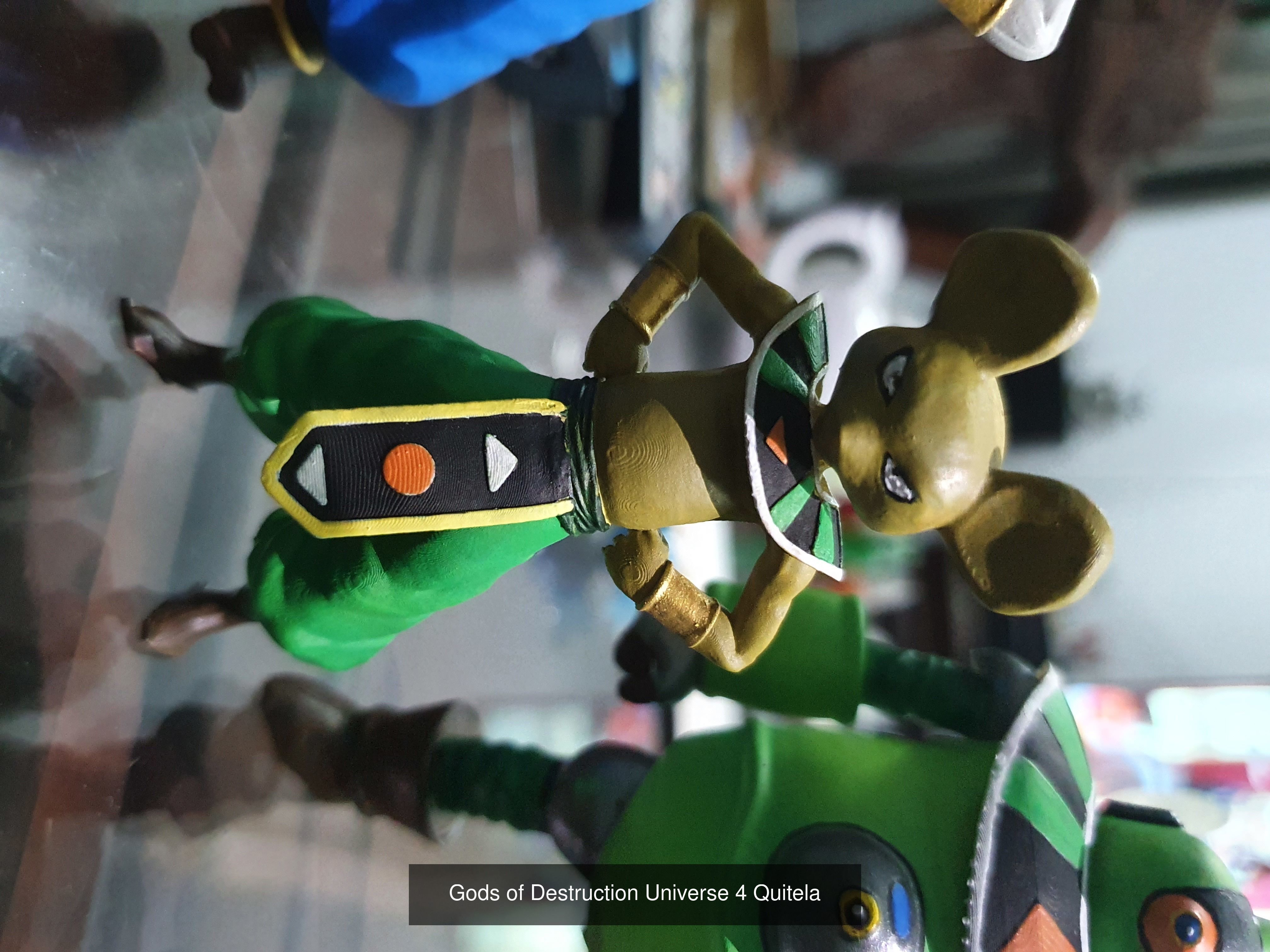 x10 Characters Dragon Ball Super  6 Gods and 4 Team Universe 3D Model Collection_3