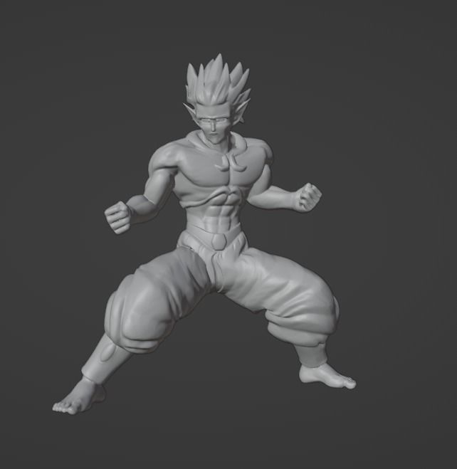 x10 Characters Dragon Ball Super  6 Gods and 4 Team Universe 3D Model Collection_16