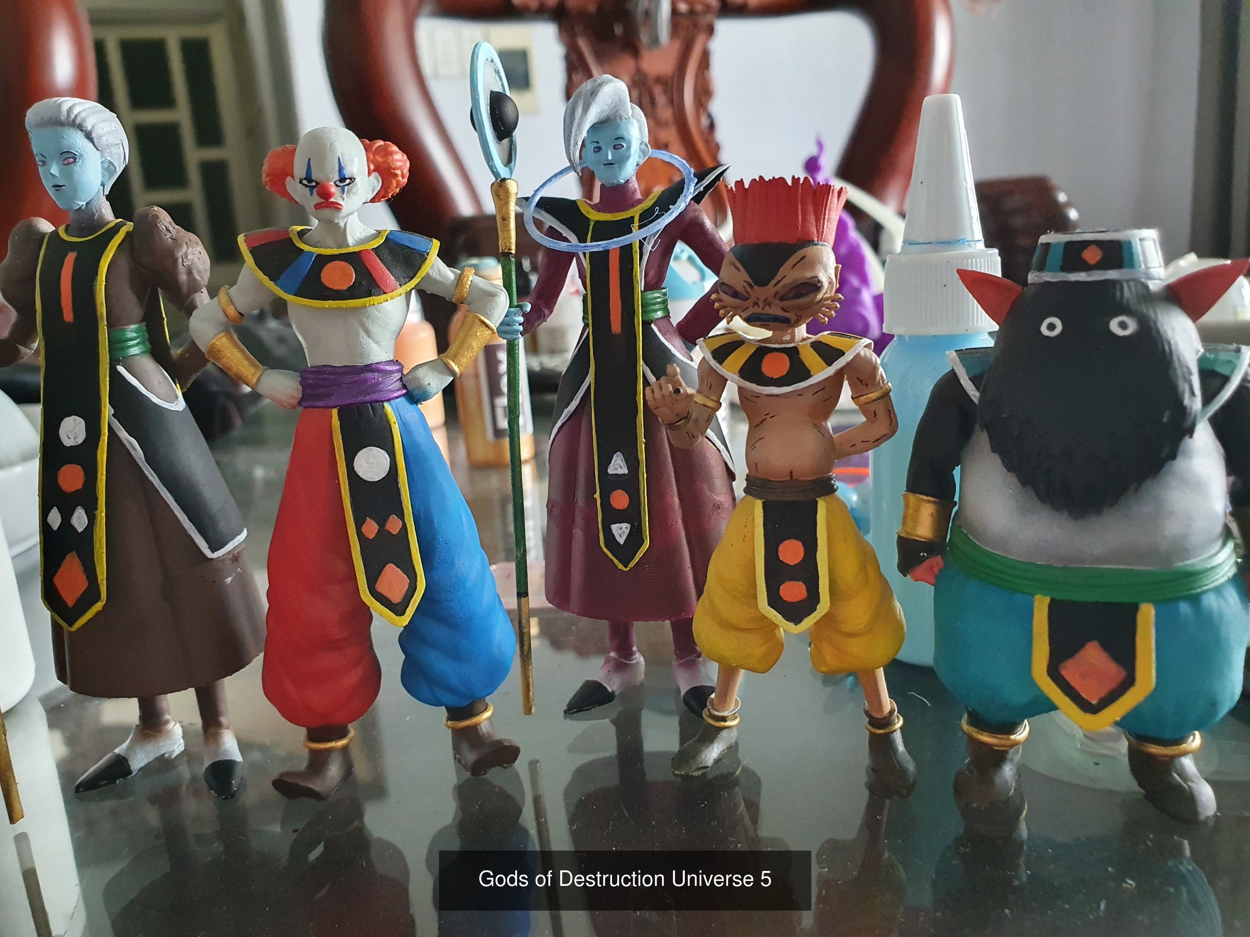 x10 Characters Dragon Ball Super  6 Gods and 4 Team Universe 3D Model Collection_13