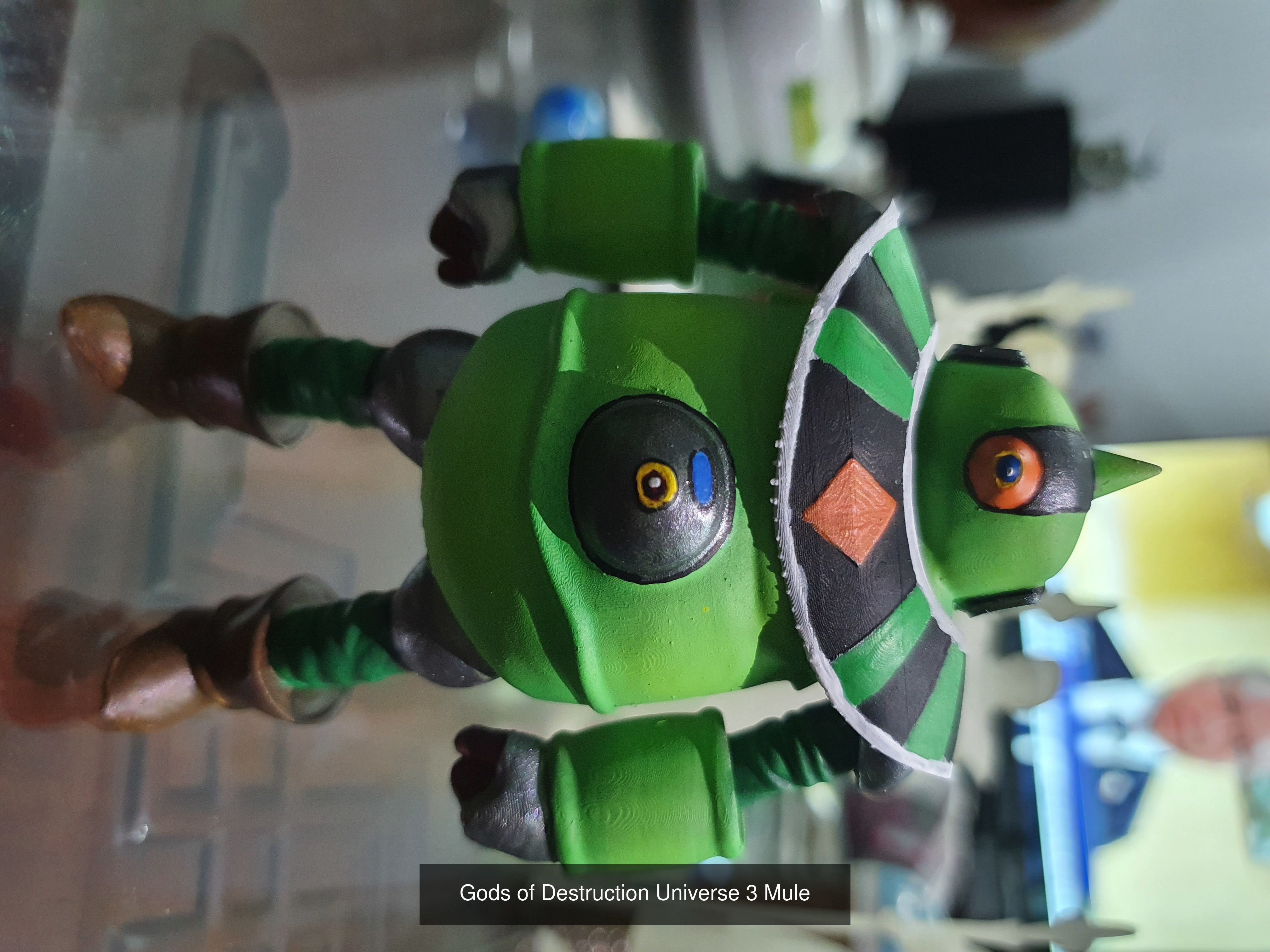 x10 Characters Dragon Ball Super  6 Gods and 4 Team Universe 3D Model Collection_5