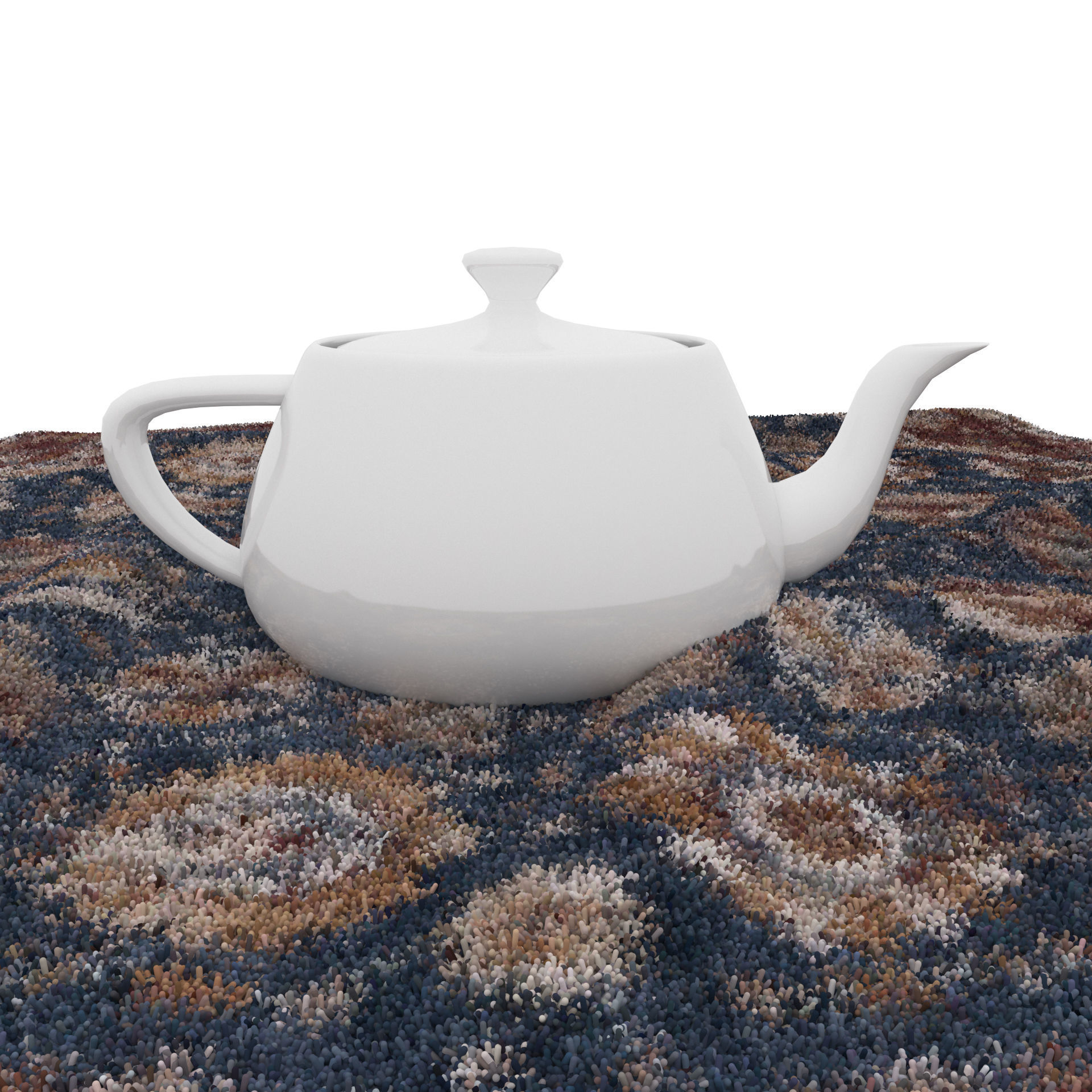 Rugs No 807 Low-poly 3D model_6