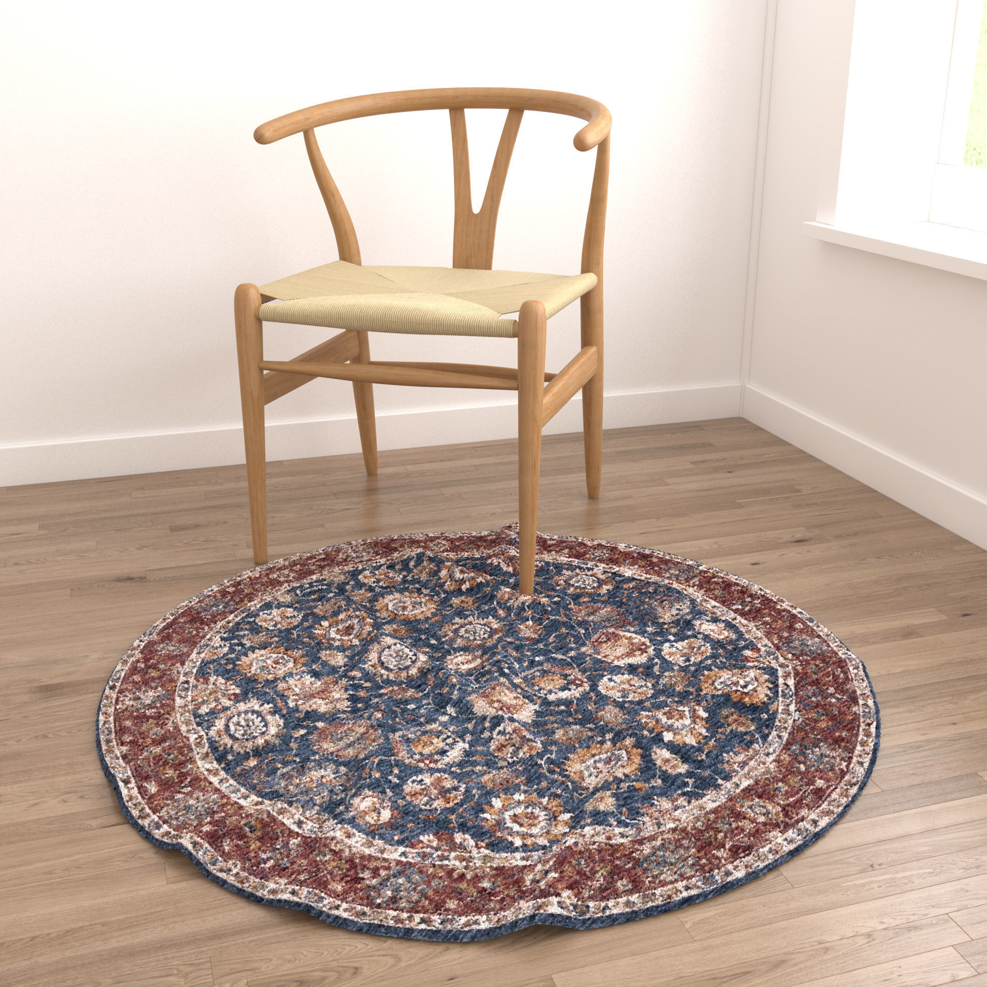 Rugs No 807 Low-poly 3D model_3
