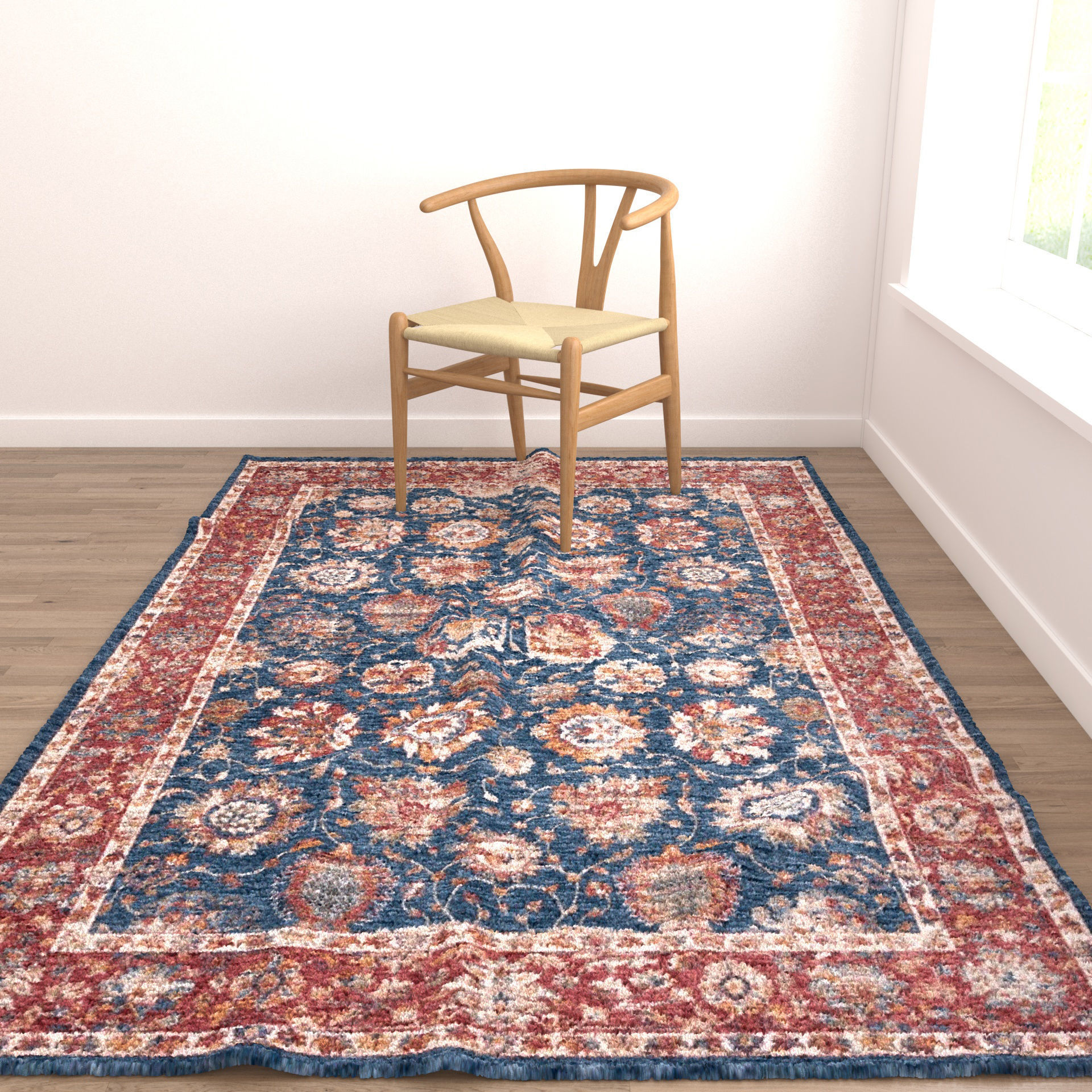Rugs No 807 Low-poly 3D model_4