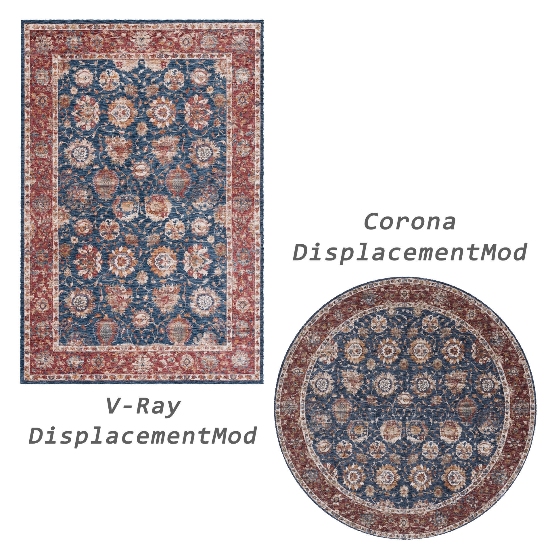 Rugs No 807 Low-poly 3D model_2