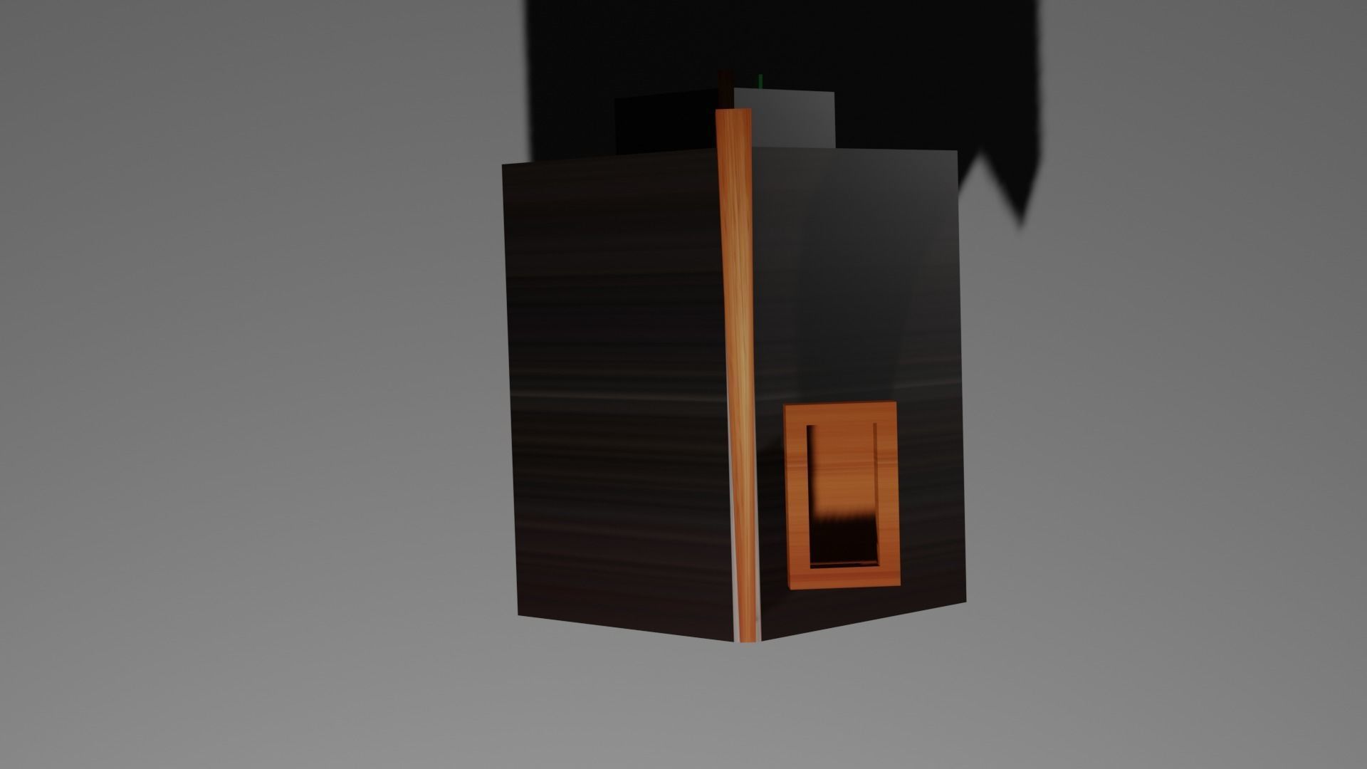 Low-poly home or house Low-poly 3D model_4