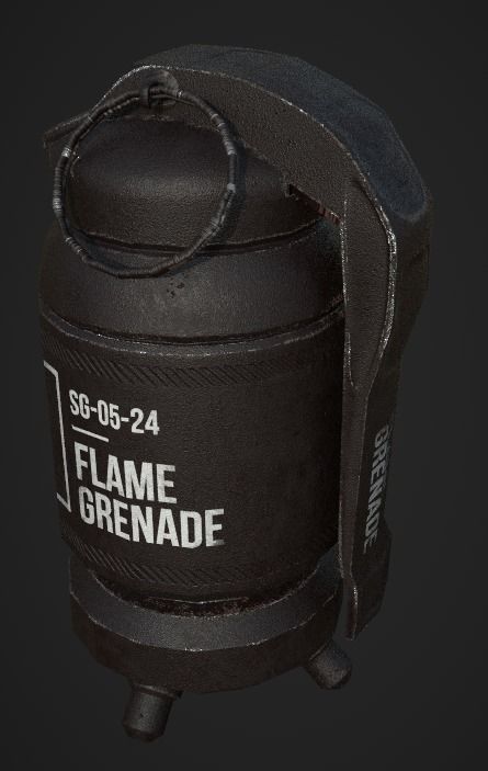 Weapon Pack Low-poly 3D model_106